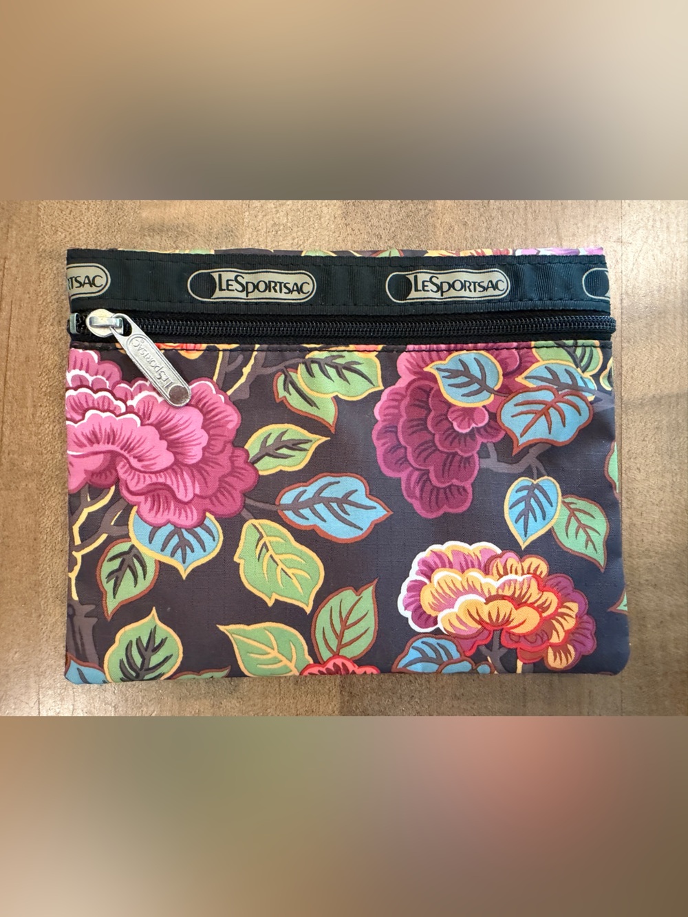 LeSportsac Floral Zip Pouch - Multicolor